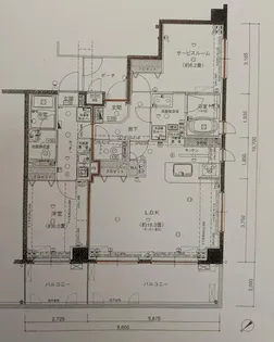 ロワール横濱反町【2階】の間取り