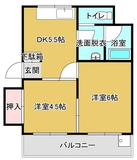 要Iマンション【2階】の間取り
