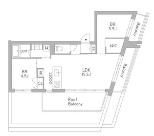 GranDuo荻窪3【3階】の間取り