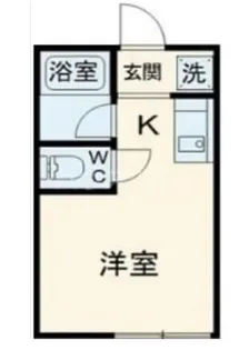 ドミシルAya五番館【1階】の間取り