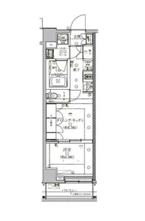 セジョリ南麻布【5階】の間取り