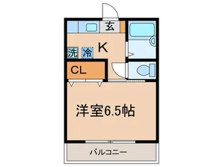 ピノ・ノワ-ルI【1階】の間取り