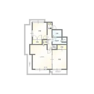 シャルム四ツ谷【3階】の間取り