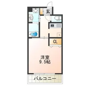 REBANGA阿倍野AP【5階】の間取り