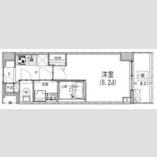 S-RESIDENCE成増CLAIR【6階】の間取り