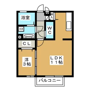 グラノーラ【2階】の間取り