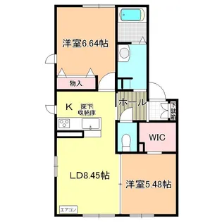パールメゾン【2階】の間取り