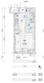 メインステージ押上III【5階】の間取り