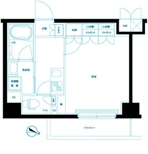 ルーブル川崎上平間弐番館【4階】の間取り