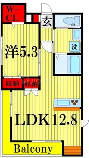 へーベルメゾンAIZA【3階】の間取り