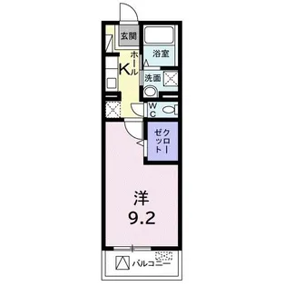 ヴァンベール【2階】の間取り