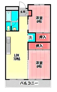 パレ守口【3階】の間取り