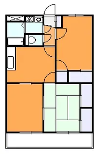 アベニールB【3階】の間取り