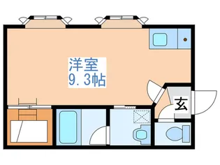 ナカタビルディング【3階】の間取り