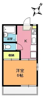 ライブコア上尾B棟【2階】の間取り