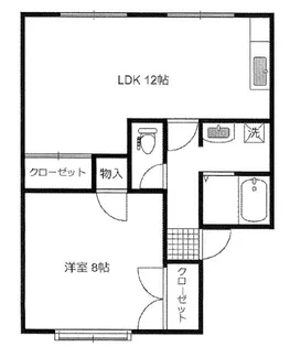セジュールみち【1階】の間取り