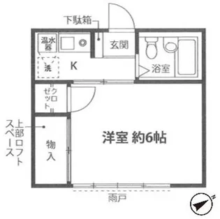 テラ常盤台【1階】の間取り