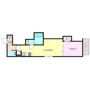 Elpida【2階】の間取り