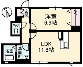ディアコート【2階】の間取り