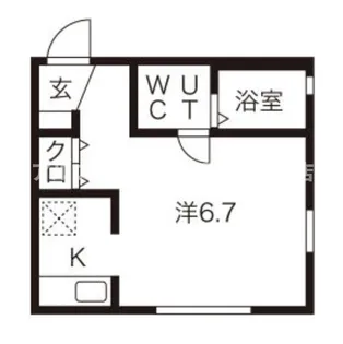 ガーデン弘明寺【1階】の間取り