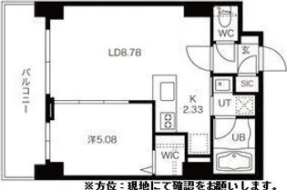 BPRレジデンス琴似【9階】の間取り