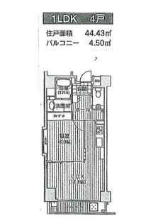 GARDEN昴【4階】の間取り