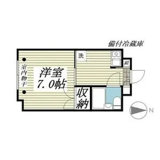 ラ・サーミ市名坂【4階】の間取り