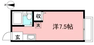 フォンテーヌ【2階】の間取り