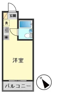 パレドール高砂I【2階】の間取り