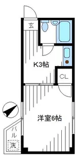 テレスコープ杉田【3階】の間取り