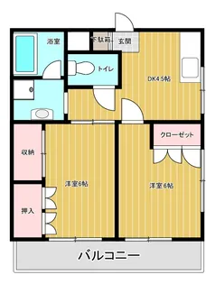大亜マンション【3階】の間取り