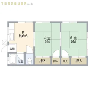 レガーロ南大分弐番館【2階】の間取り