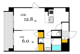 Brilliant Court Kuboi【2階】の間取り