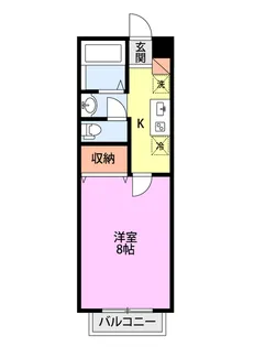 Lily-beエスポワール【2階】の間取り