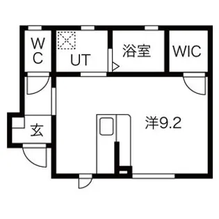 アリスミュール【1階】の間取り
