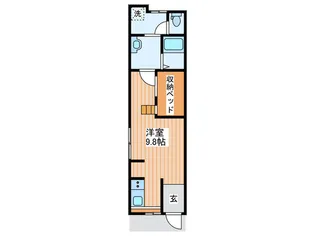福井文化【2階】の間取り