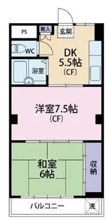 東馬込ハイツ【2階】の間取り