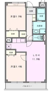 アビタシオン【3階】の間取り