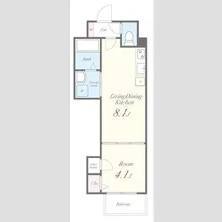 ネオシオン【2階】の間取り