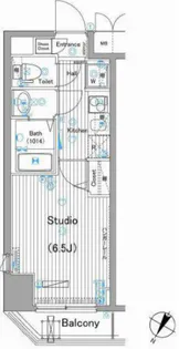 ガーラシティ渋谷幡ヶ谷【10階】の間取り