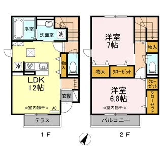 kafuuresidenceの間取り