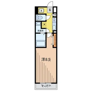 エトス金町C【3階】の間取り