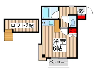 野田カサベラ弐番館【2階】の間取り