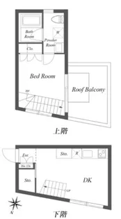 PASEO SANGENJAYA EAST WEST【4階】の間取り