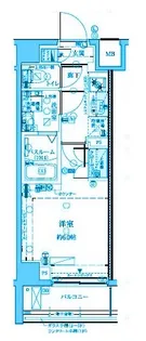 MAXIV武蔵小杉【2階】の間取り