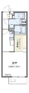 ミランダ万場山I【2階】の間取り