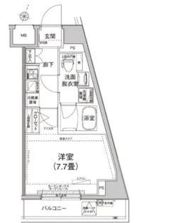 ルフレ向島【3階】の間取り