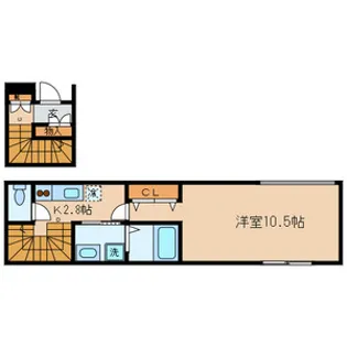 カーサセレージャ【2階】の間取り