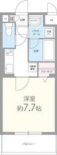 メゾンhanahana【1階】の間取り