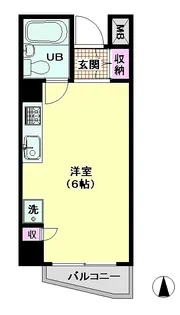 K-BLDG【2階】の間取り
